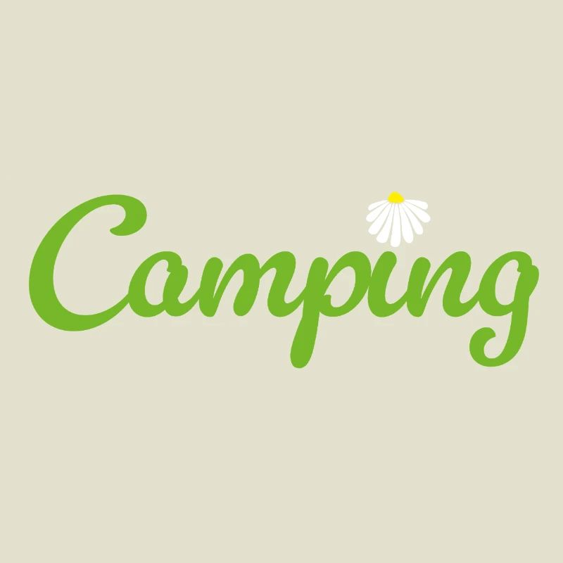 Citations de camping-campeur de fleurs de camping Vie estivale en van de loisir