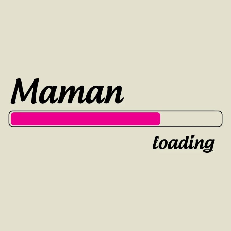 Mama lädt... Bitte warten - Werdende Mutter