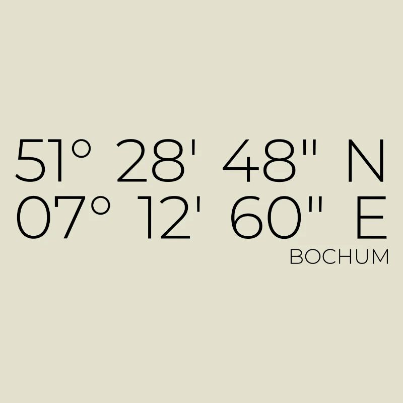 coordinates Bochum
