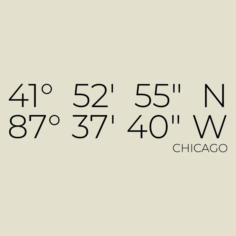 Coordinates Chicago
