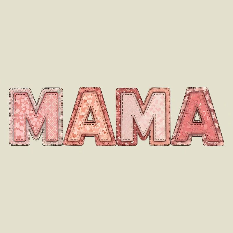 Chemise patchwork de maman pour mamans