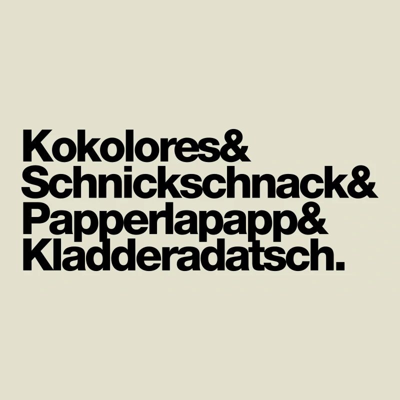 Kokolores frills Papperlapapp