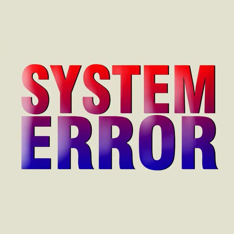 Erreur système Gradient Typo