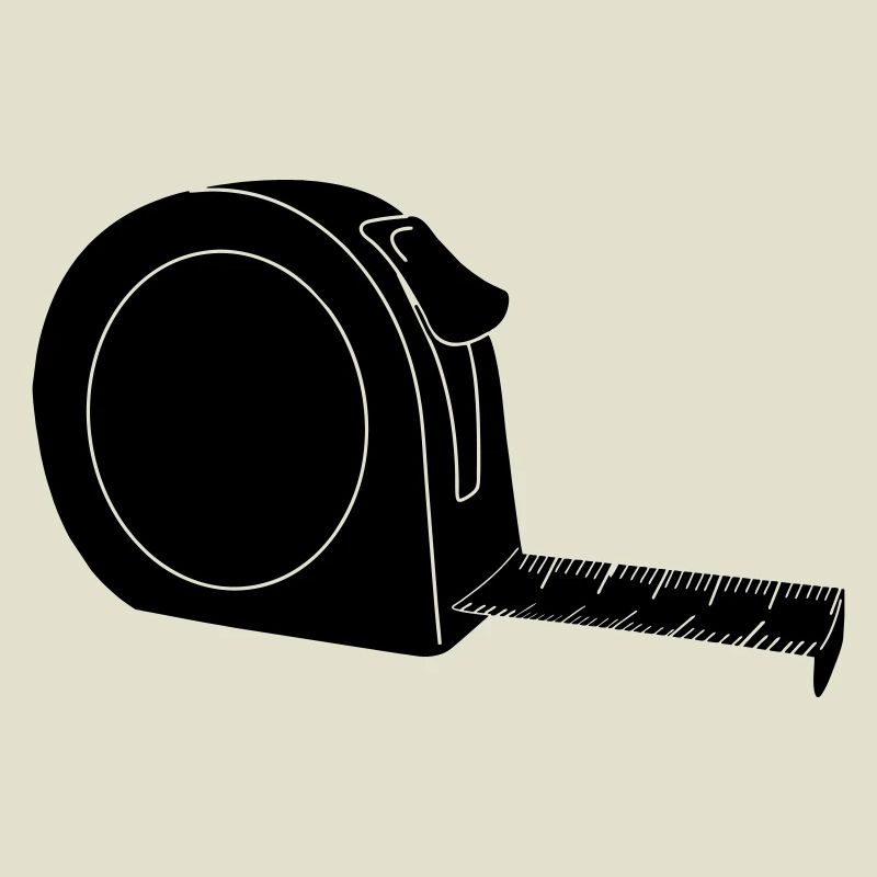 Taille du rouleau mesurant le lind