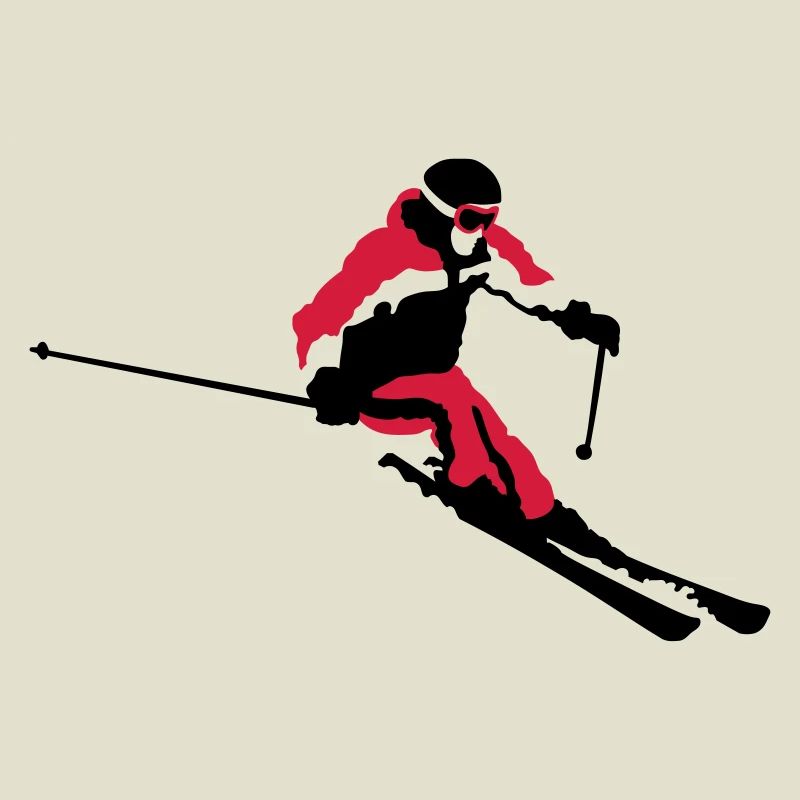 skiing