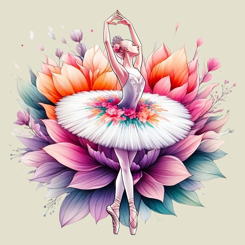 Danseuse de ballet avec tutu