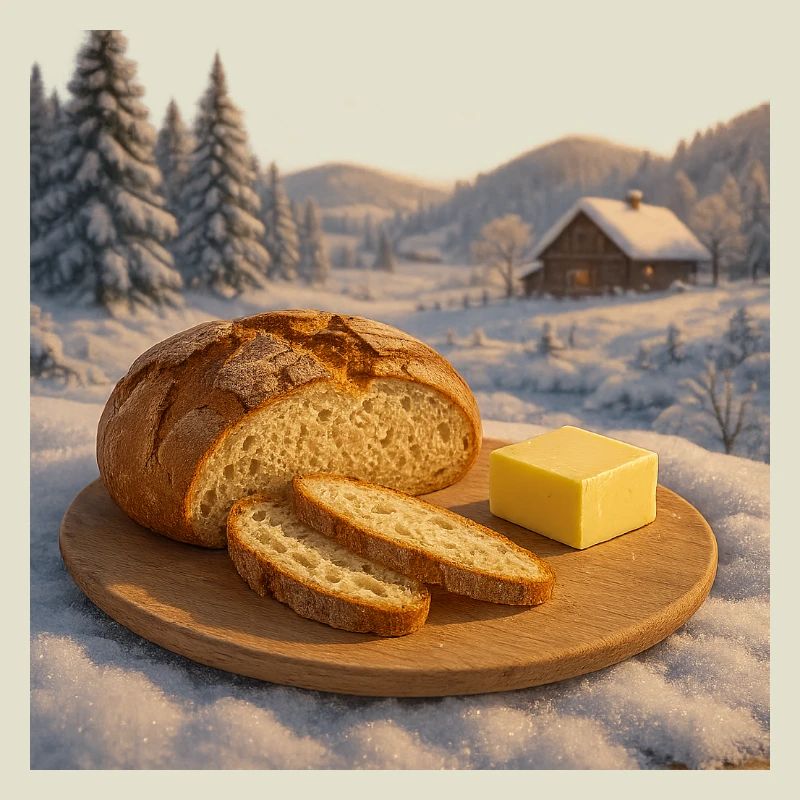 Rustic snack