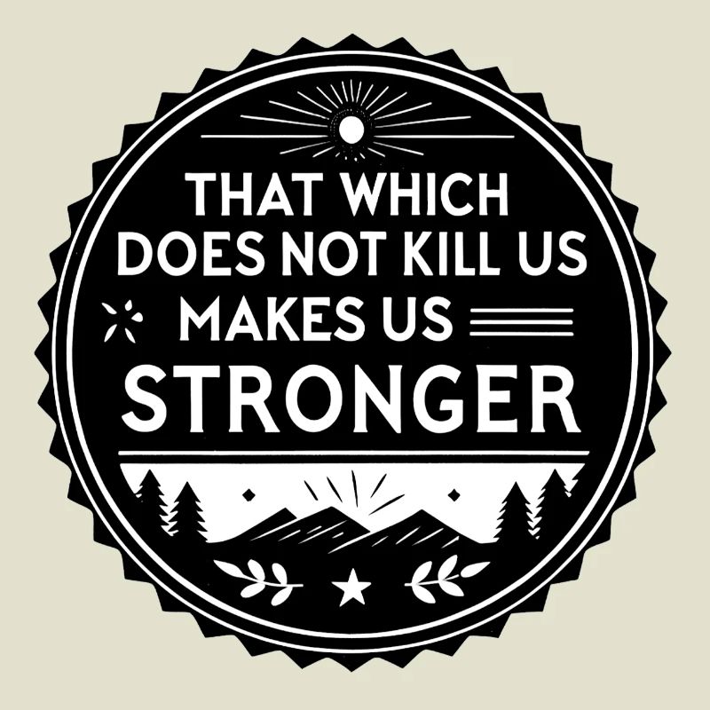 That which does not kill us makes us stronger