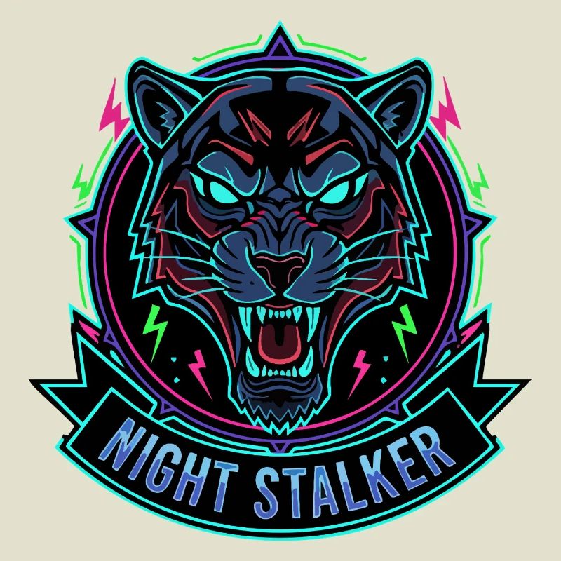 Leopard Neon Night