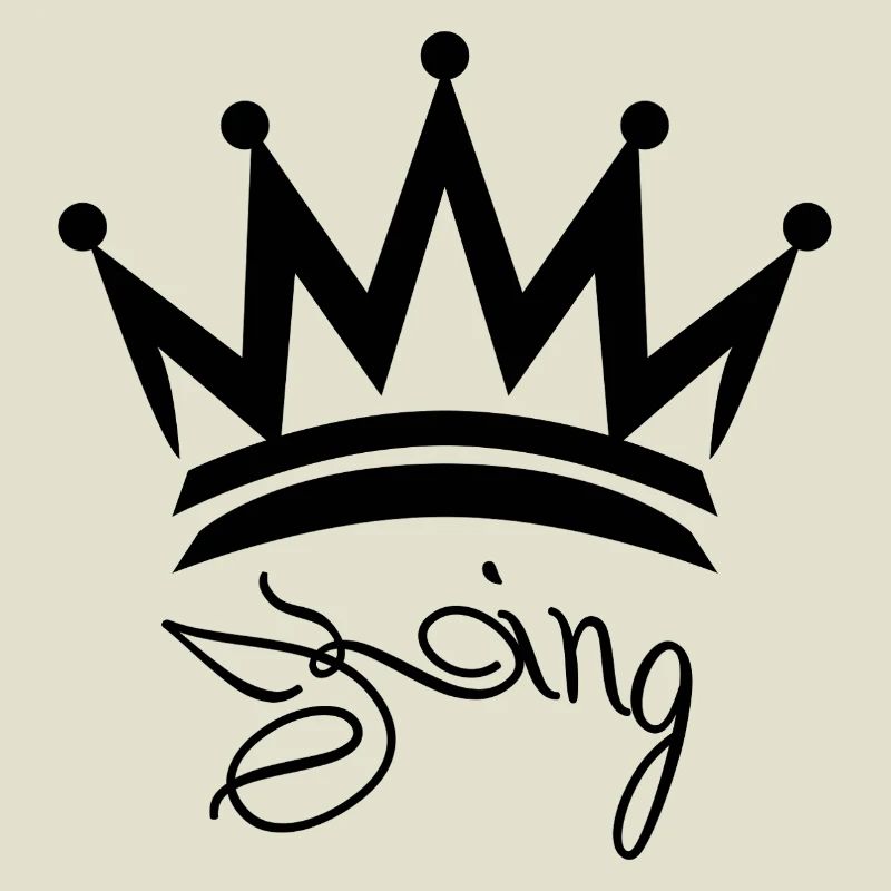King Valentinstag, Hochzeitstag oder Paar Design