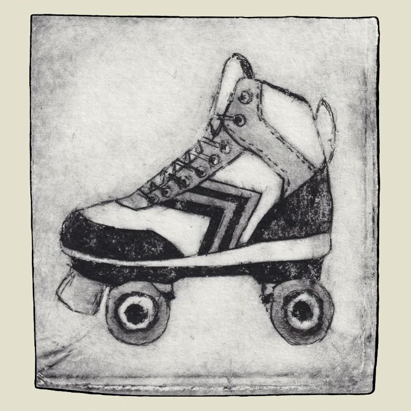 Roller Roller Retro - Sculpté à la main imprimable