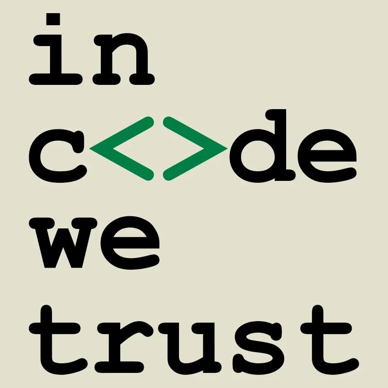 [ In code we trust ]