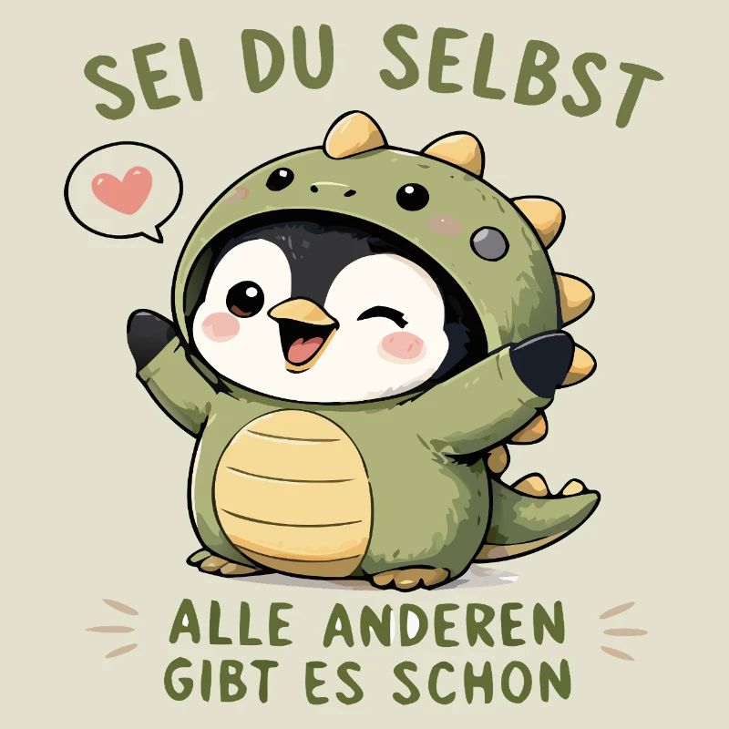 Sei du selbst - Pinguin