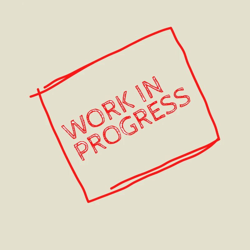 work in progress - Funny Gift Idea for Students