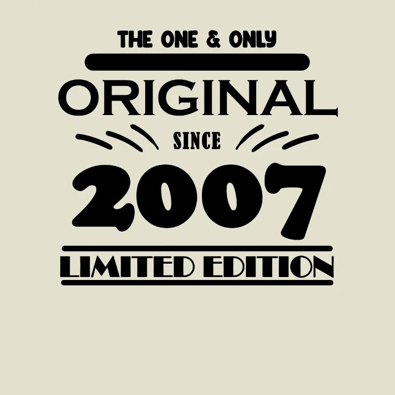 2007 - Année de construction 2007 - Millésime 2007