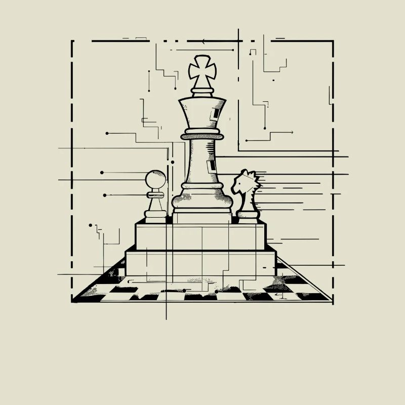 Graphiques de pièces d’échecs