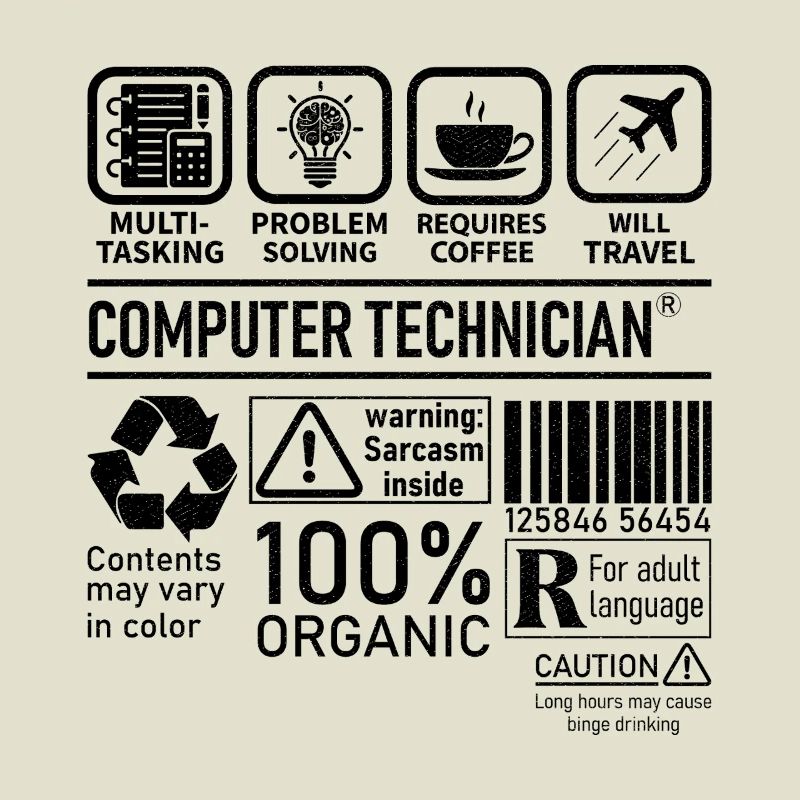 Computer Technician multi tasking problem solving