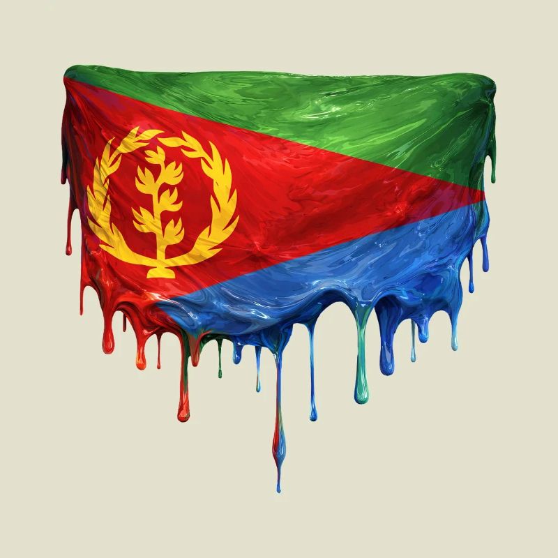 Conception du dépôt du drapeau érythréen