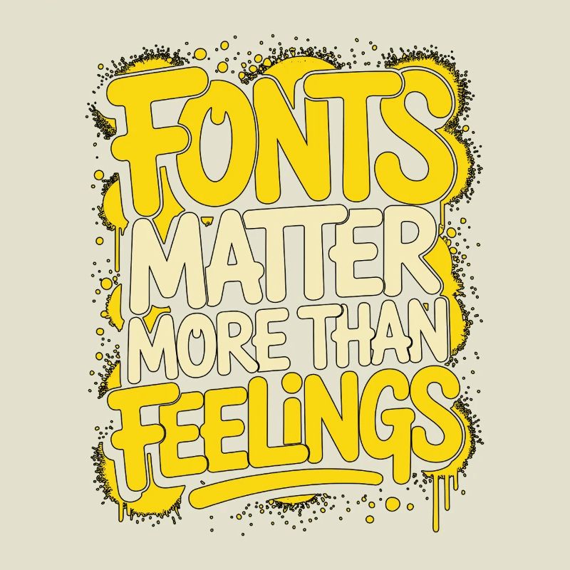 Les polices de designer d’impression comptent plus Graphiste