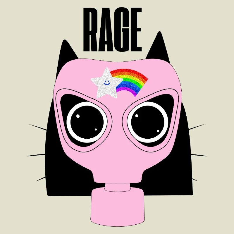 Protestation des chatons en rage