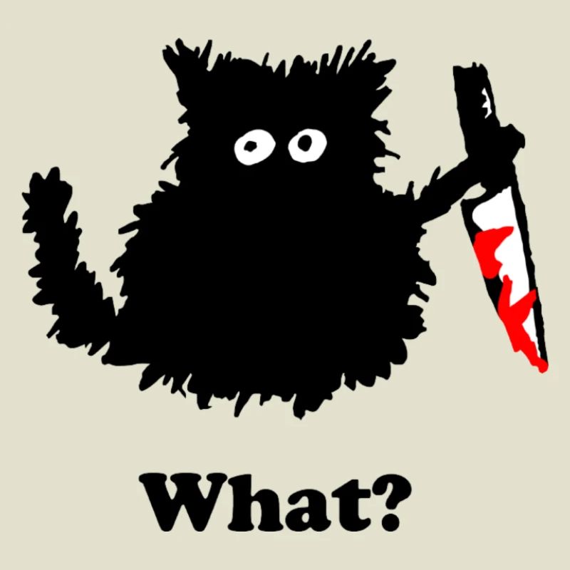 Murder Kitten Sticker