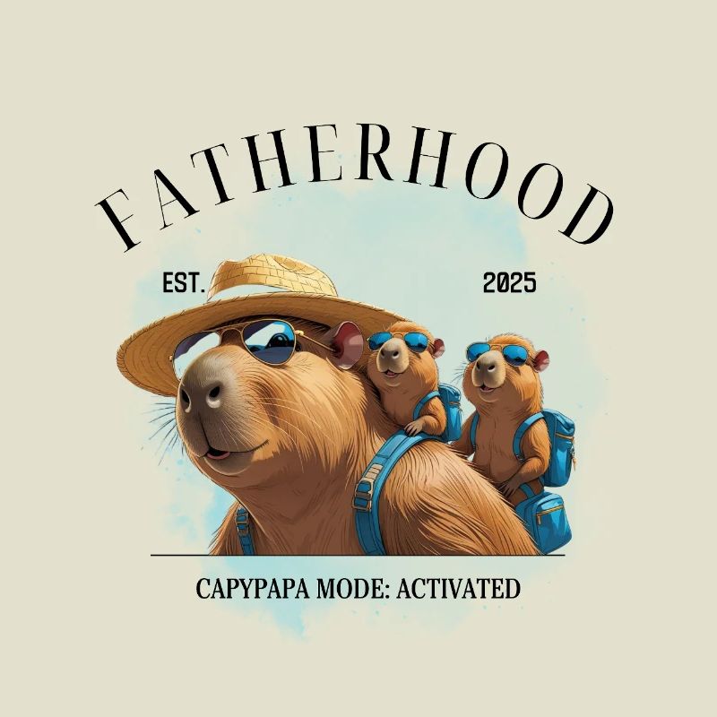 Paternité EST. 2025 – Mode Capypapa activé