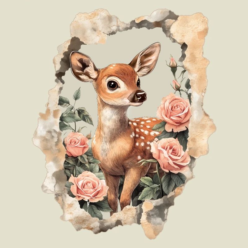 Faon de cerf