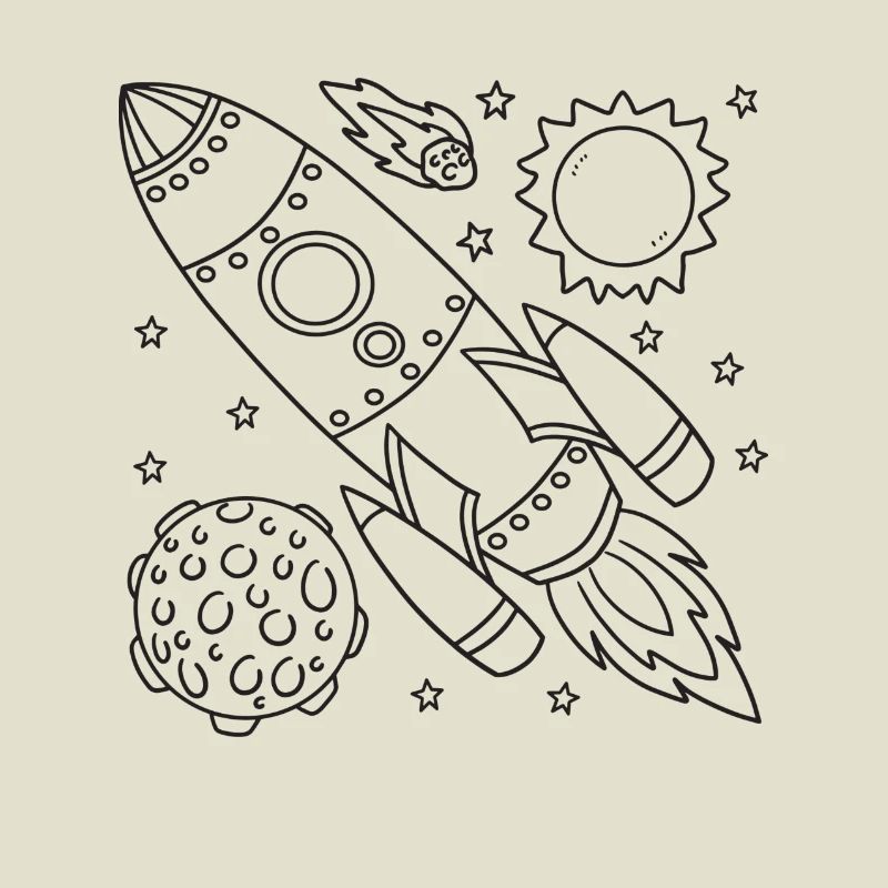 Rocket Space Spaceship