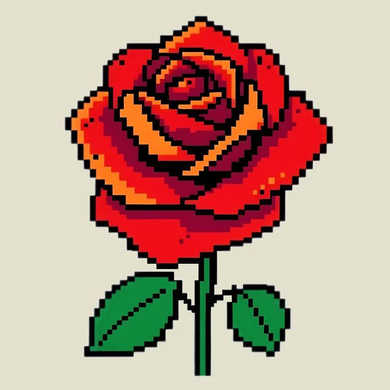 Rose Pixel