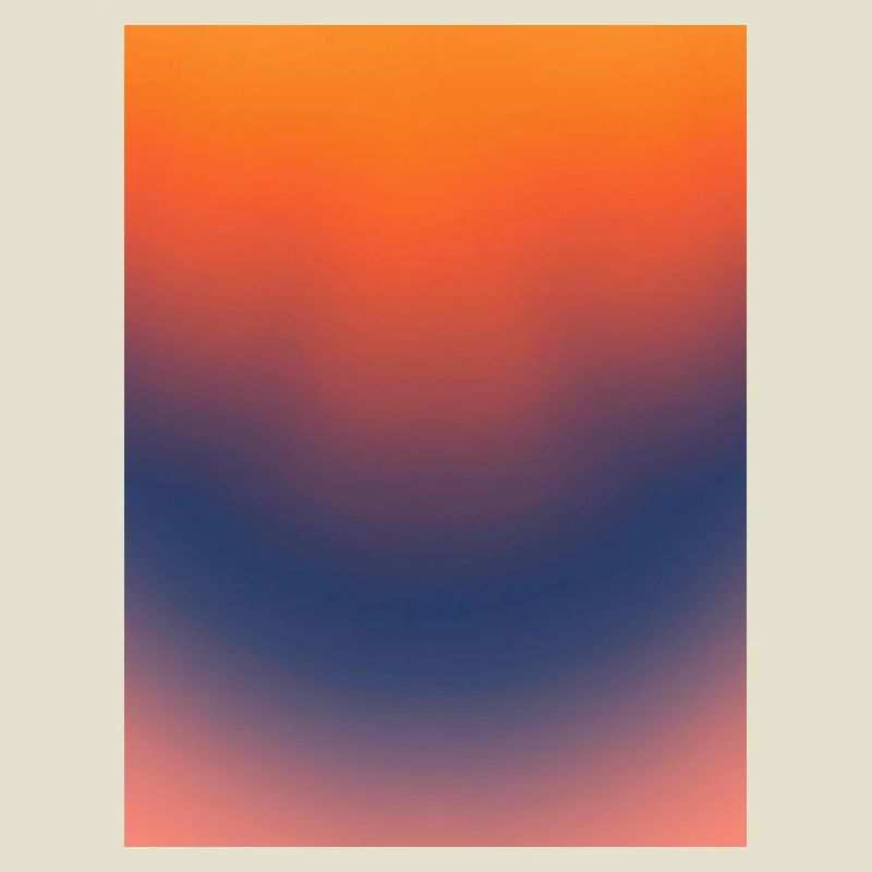 Mitternachts-Glut-Gradient