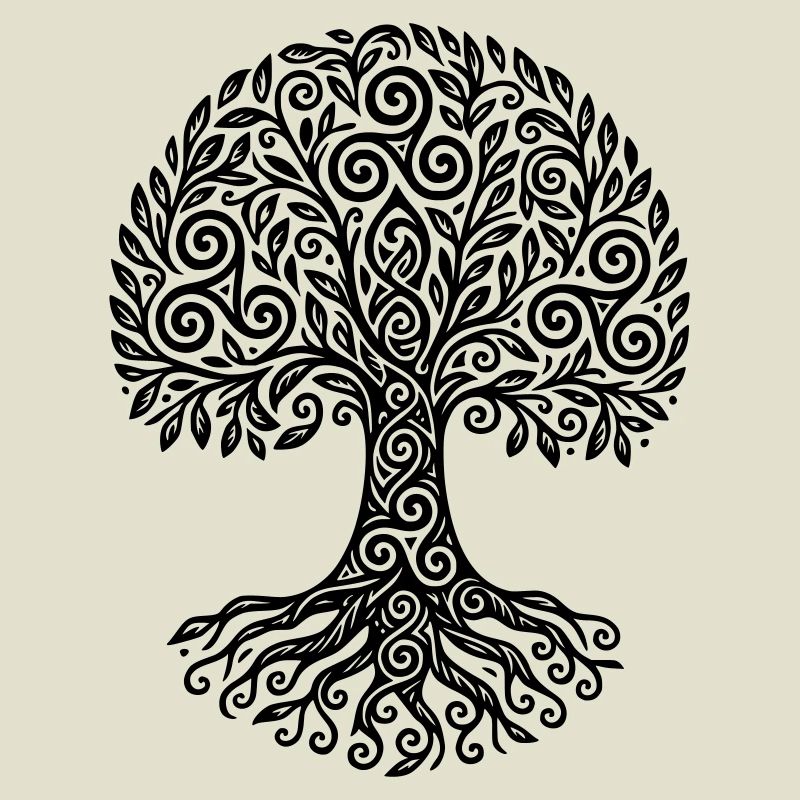Triskel-Baum des Lebens