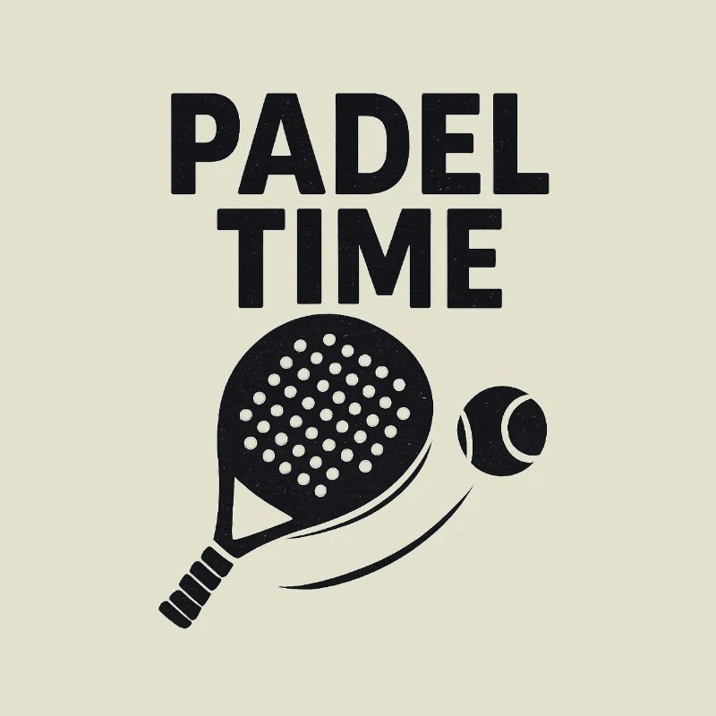 Padel Time – Paddle & Ball Graphics
