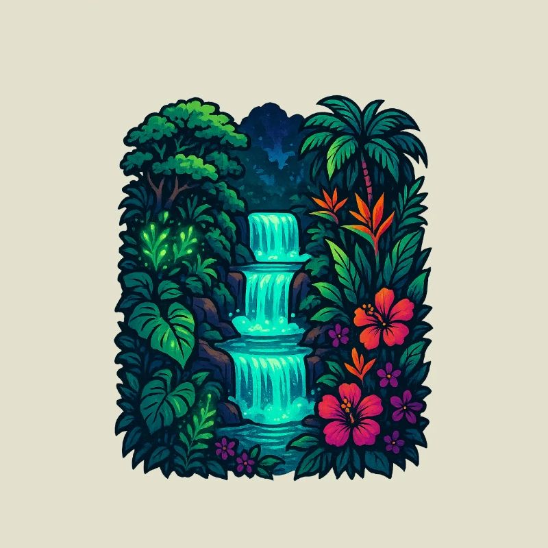 Cascade tropicale