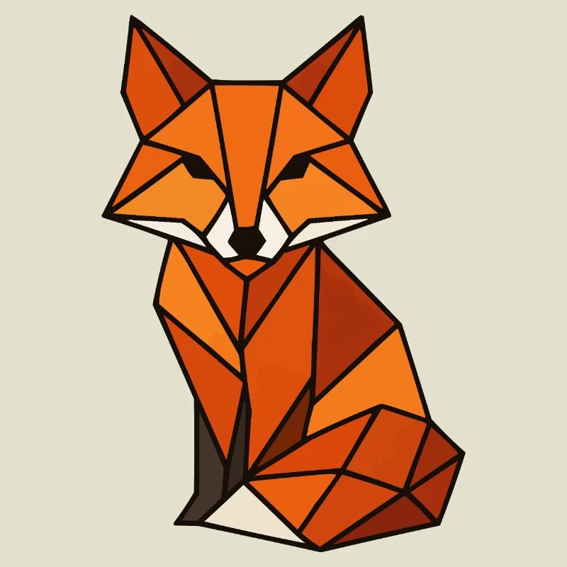 Geometric Fox Triangles