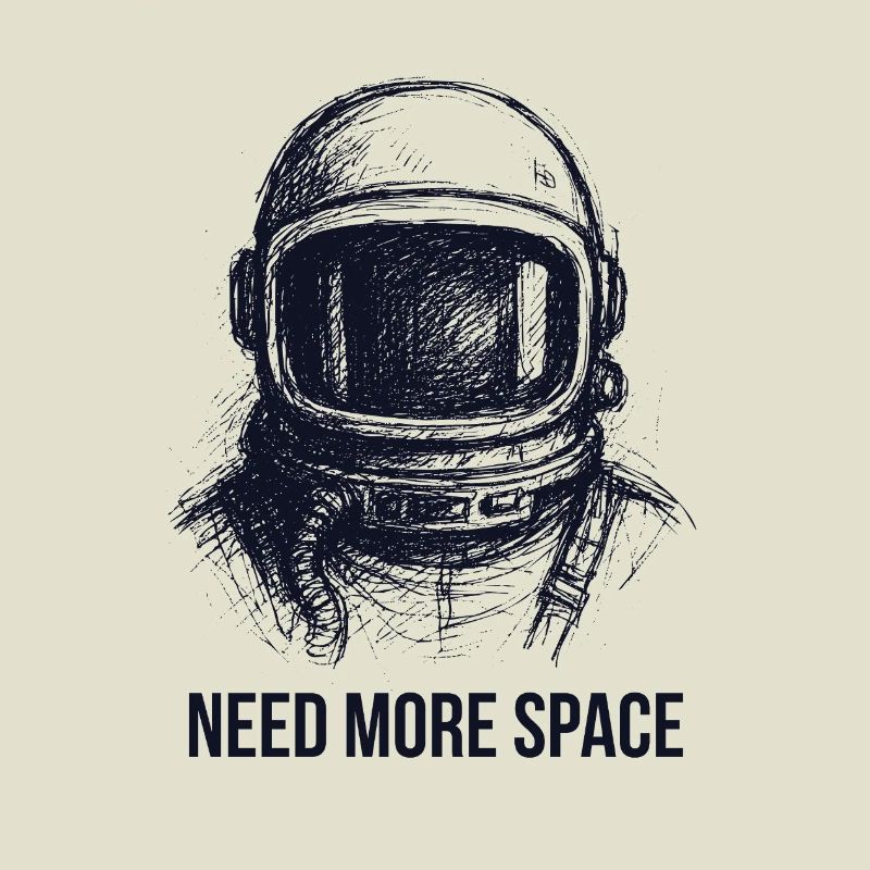 Besoin de plus d’introduction à l’astronaute spatial Spruch antisociale