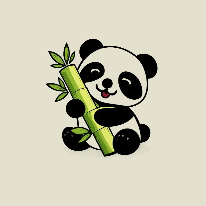 Panda Bamboo Soft Lime