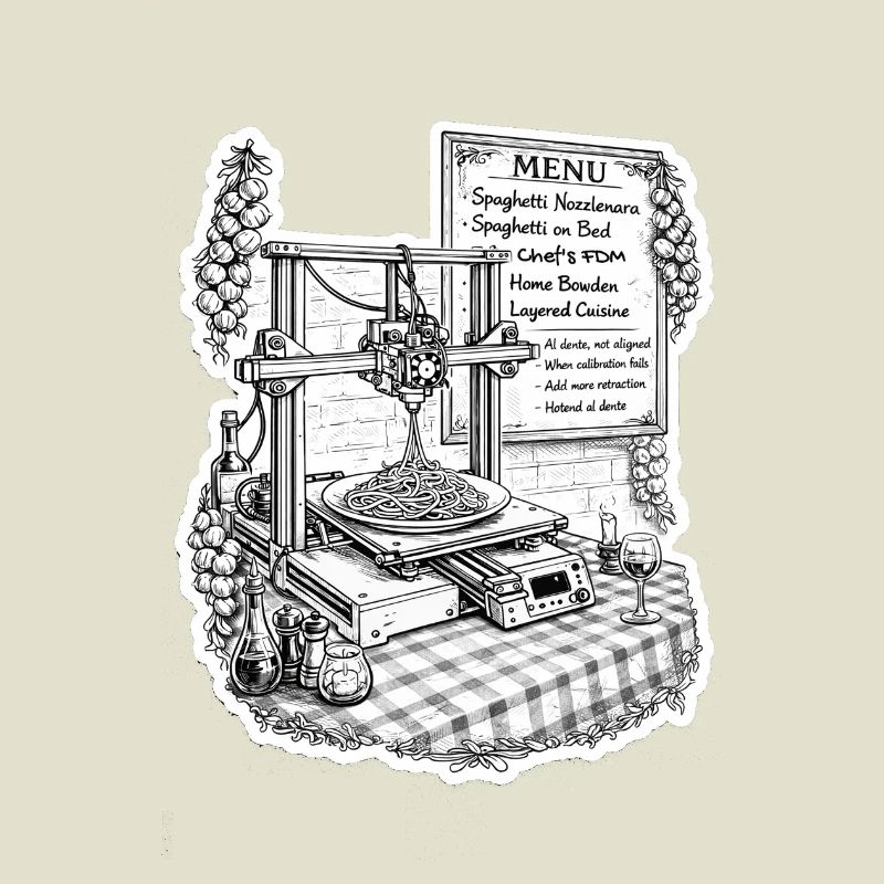 Spaghetti 3D Printer