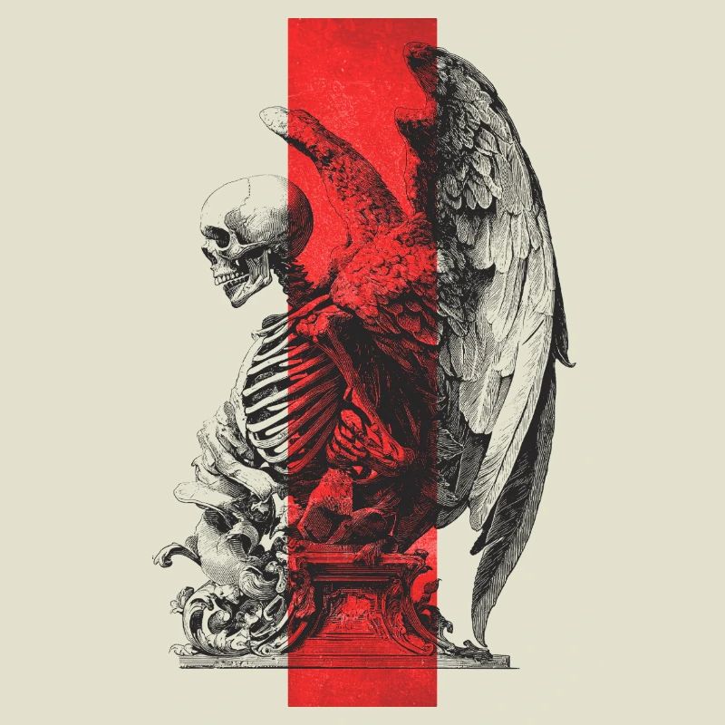 Skeleton Statue