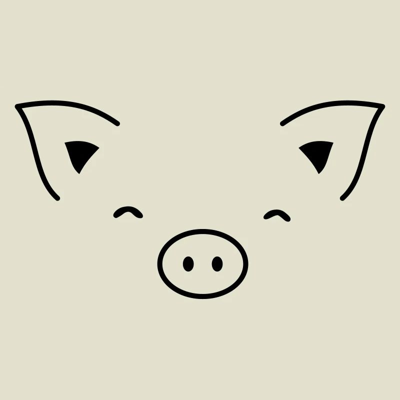 Schwein Sau Schweinchen Ferkel Eber I Geschenkidee