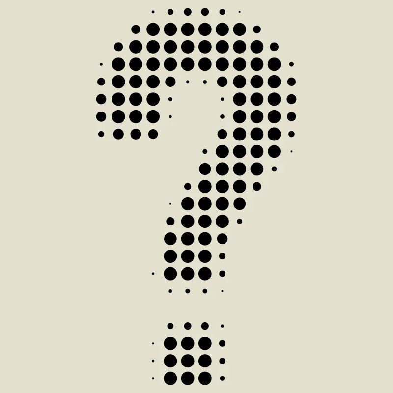 Question mark pixel optics