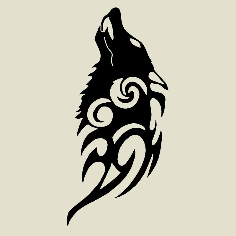 Schwarzer Wolf: Geist des Waldes
