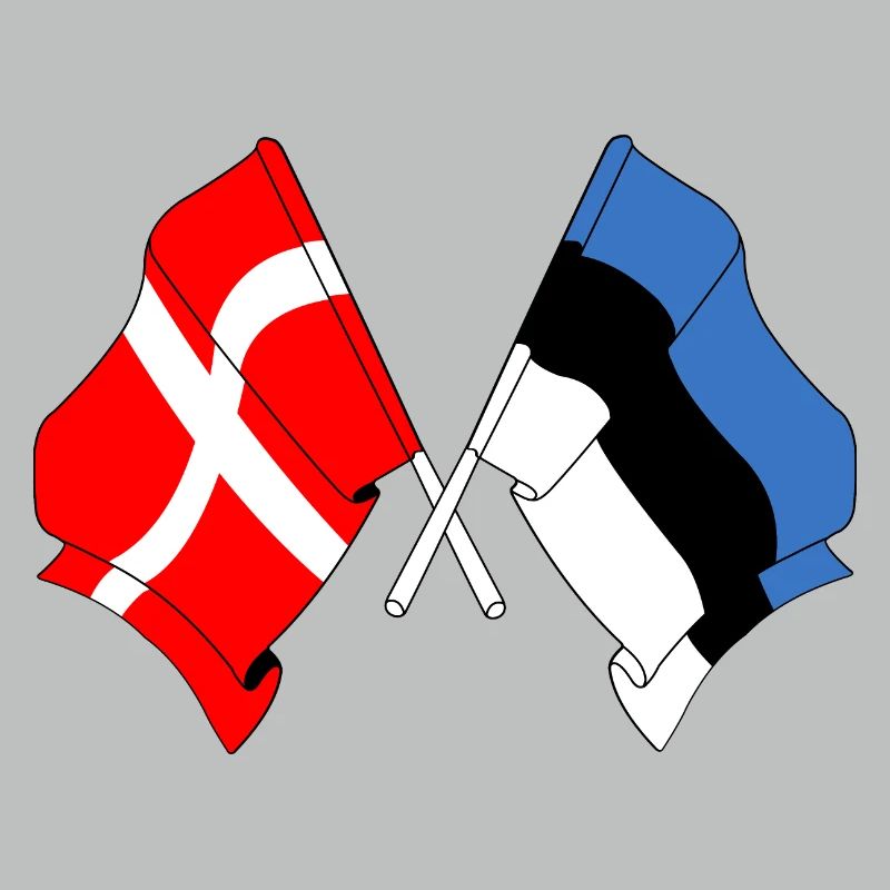Drapeau Danemark drapeau Estonie