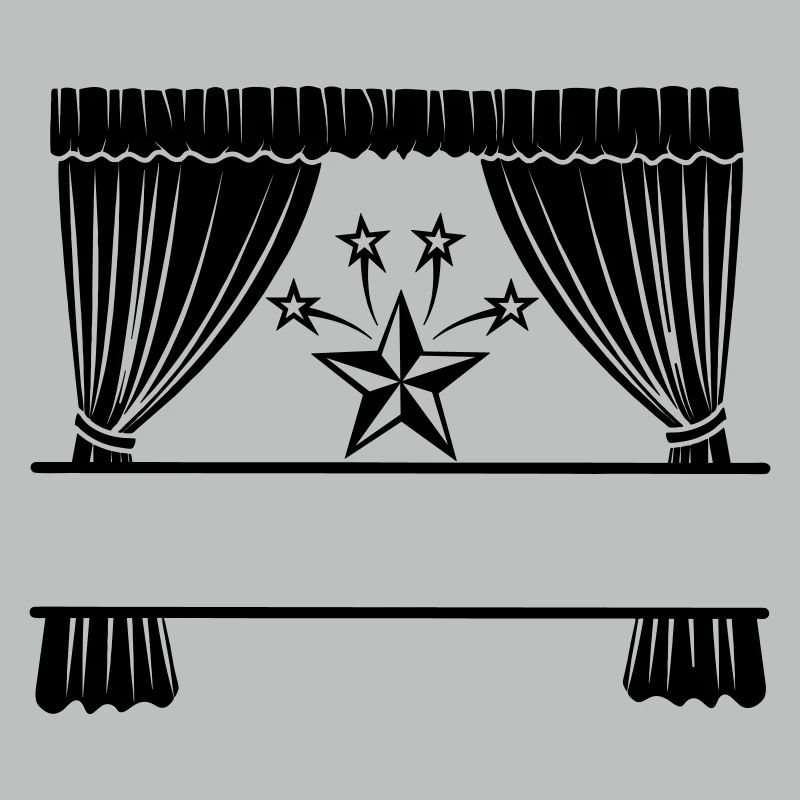 Vorhänge Ich bin ein Star