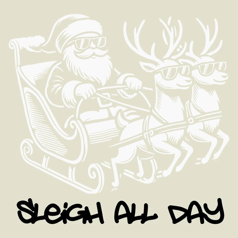 Cooler Santa – Sleigh All Day