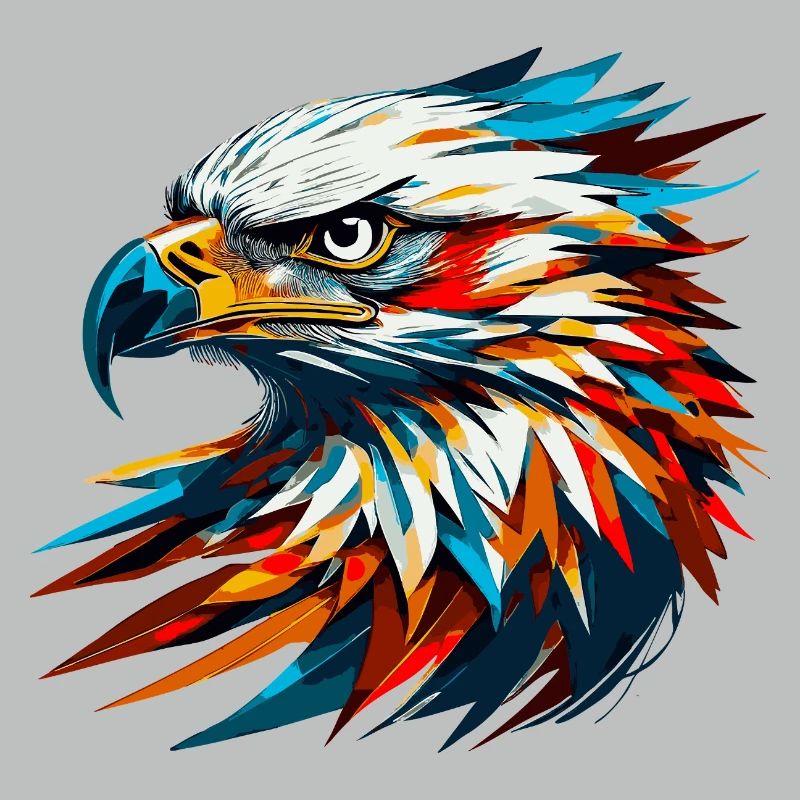 Majestic eagle head!