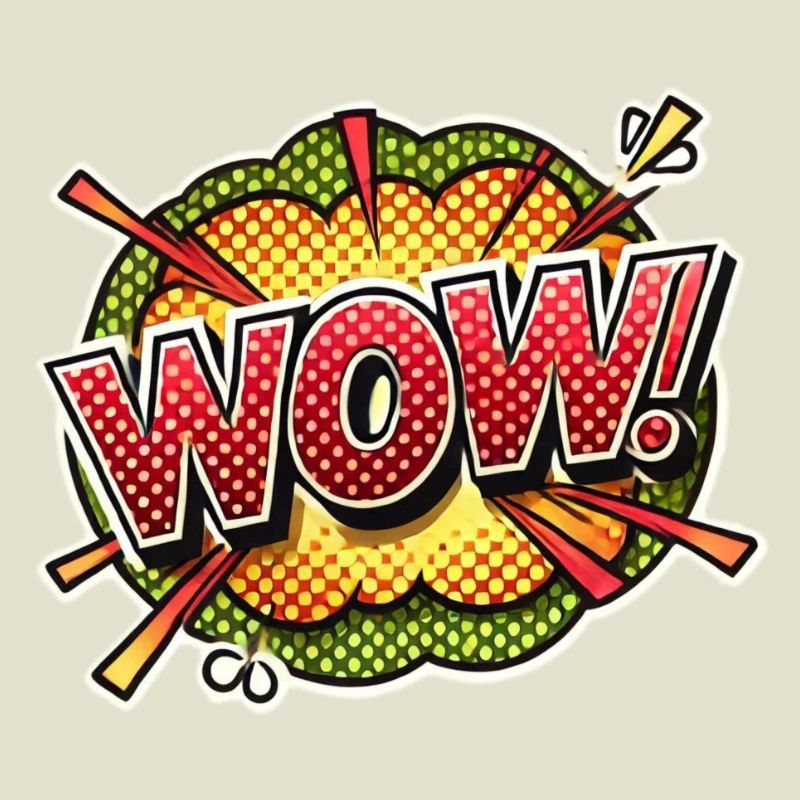 Pop Art Explosion Wow Design