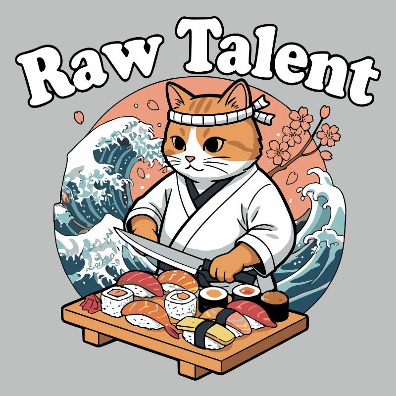 Cat Chef Sushi Master