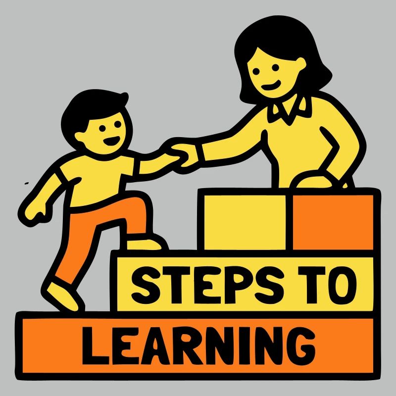 Steps to Learning School Logo