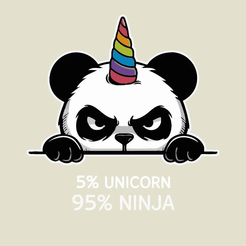 Diction du ninja licorne panda