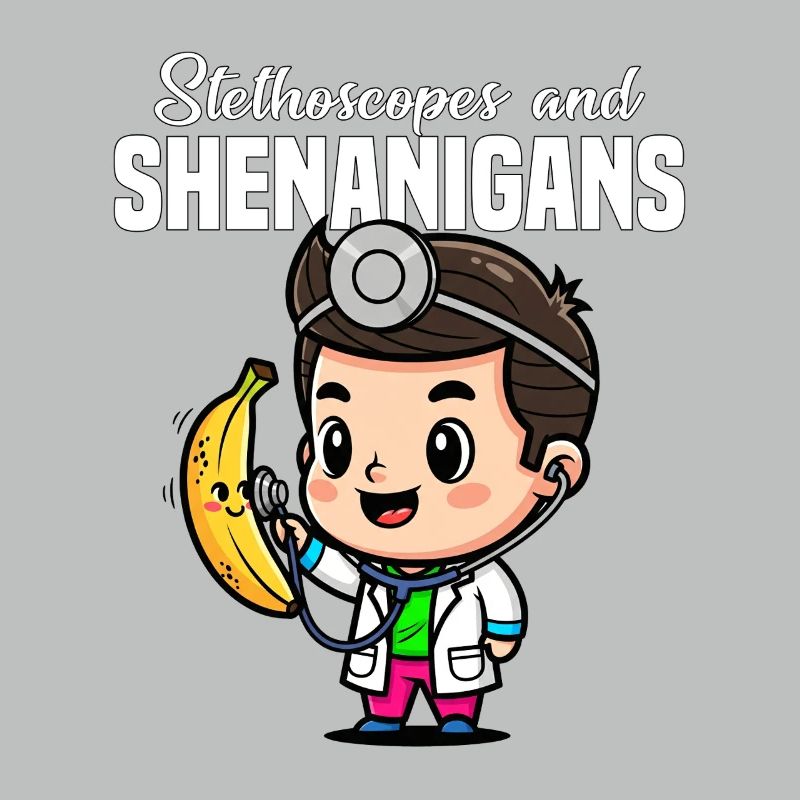 STETHOSCOPES AND SHENANIGANS - DOCTOR GIFT